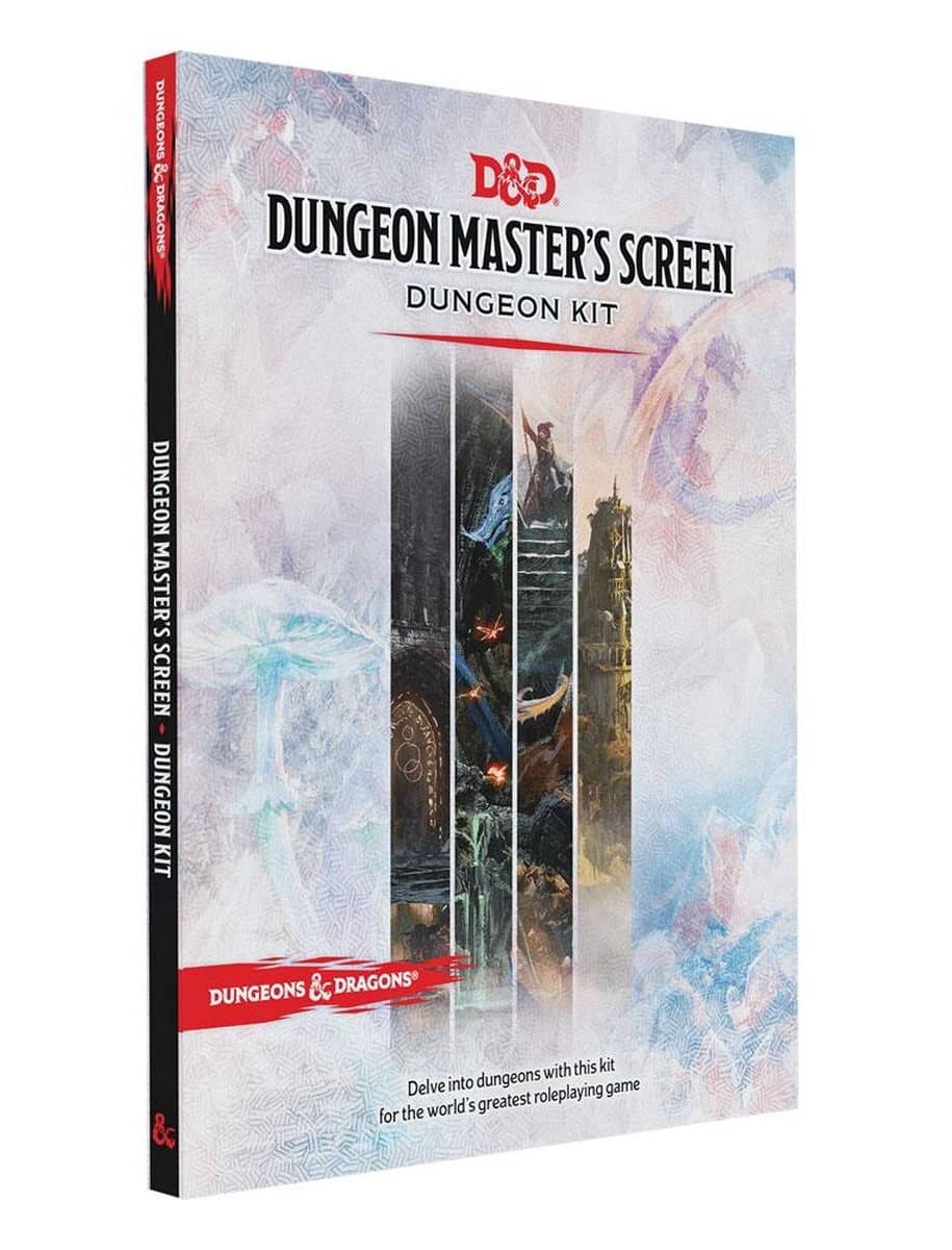 Dungeons & Dragons Spielleiter-Screen Dungeon-Kit mit Fantasy-Artwork